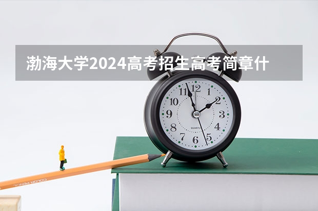 渤海大学2024高考招生高考简章什么时候发布
